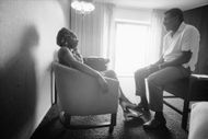 Simone & Redding During NARA Convention - Source: Getty